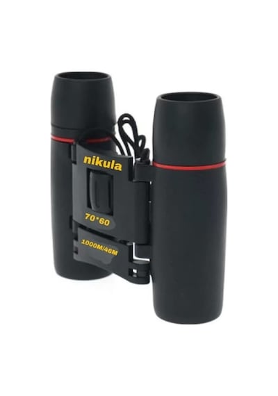 70x60 Cepte Taşımalı Kauçuk Kaplamalı Mini Dürbün Beyaz
