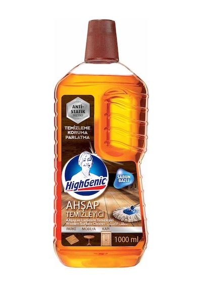 Highgenic Sabun Bazlı Ahşap Yüzey Temizleyici 1 L