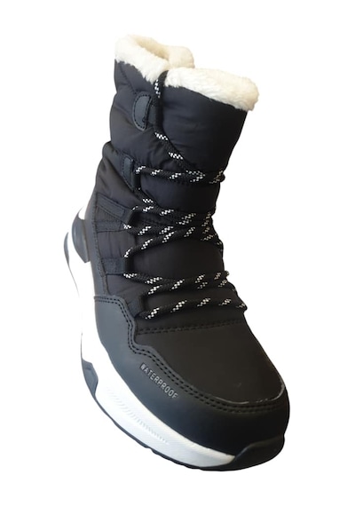 Lumberjack Board Waterproof Su Geçirmez Trekking Outdoor Bot Siyah - Beyaz