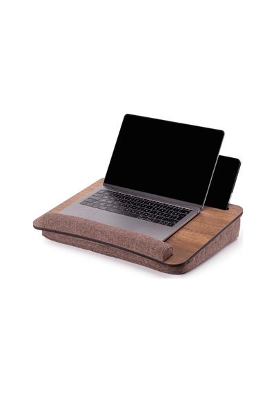 Lexroo Ls013 Minderli Laptop Sehpası Ceviz Çok Renkli