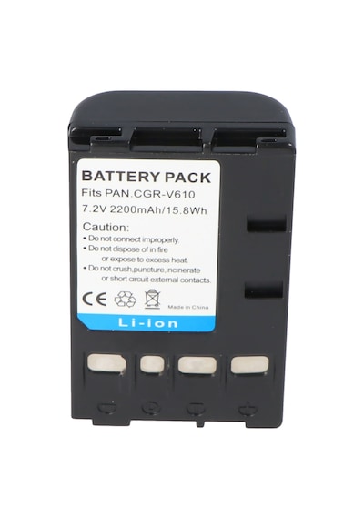 Accucell Pil Panasonic Cgr-V14S Pil Cgr-V610 Cgr-V620 İçin Uygun