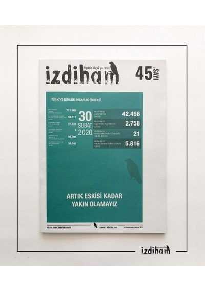 İzdiham 45.Sayı Temmuz-Ağustos 2020