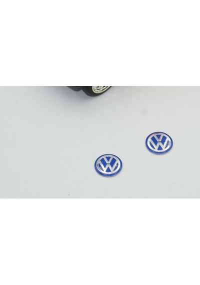 Volkswagen Oto Anahtar 3M Metal Alaşım Logo 2Li Set (262917321)