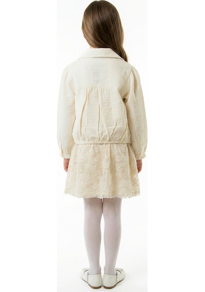 Xo Kids Kız Çocuk Alt Üst Takım 5-9 Yaş 36136 Bej