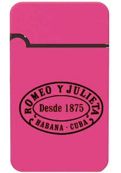 Romeo Julieta Plastik Jet Alev Delicili Puro Çakmağı Pembe