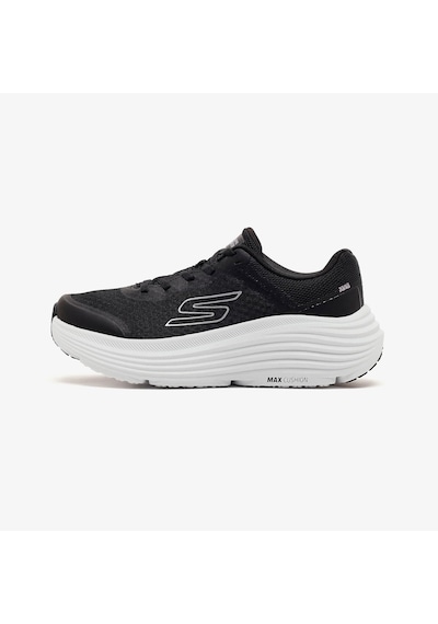 Skechers Max Cushioning Endeavour Kadın Koşu Ayakkabısı 129470-bkw Siyah