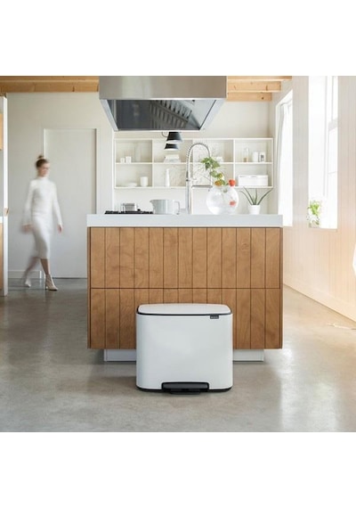 Brabantia Çöp Kutusu 36 Lt Pedallı Bo Beyaz 121388 Beyaz