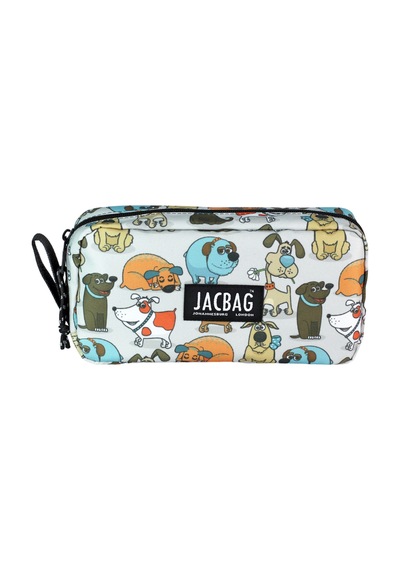 Jacbag Jac-06 Organizer Rulo Kalem Çantası Siyah - Neseli Patiler Neseli Patiler