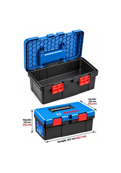 Professional Alet Çantası 427x232x195 Mm Takım Ve El Aletleri Çantası