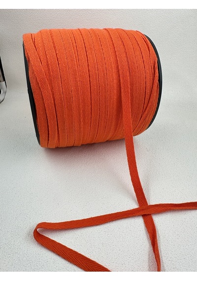 1 Cm Balıksırtı Şerit - 10 Metre - Turuncu
