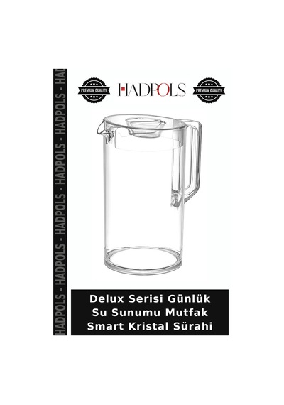 Delux Serisi Günlük Su Sunumu Mutfak Smart Kristal Sürahi