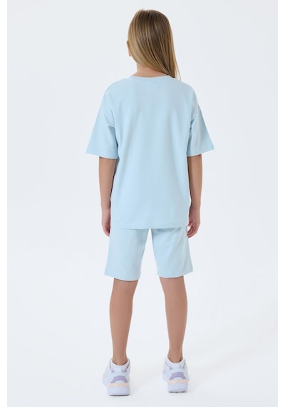 U.s. Polo Assn. Kız Çocuk Mavi Bermuda Takım 5274-49905 Mavi