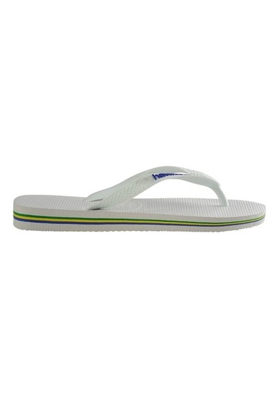 Havaianas Brasıl Logo Erkek Beyaz Terlik - 4110850