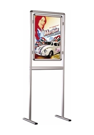 B2 50X70Cm Alüminyum Tek Taraflı Kaldırım Reklam Poster Pano