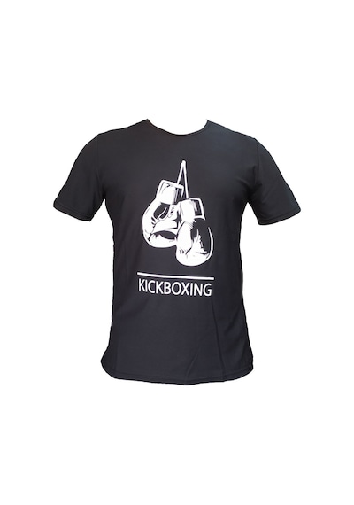 Aksaspor Leon Gloves Kickboxing Tişört Siyah Kickboks Tişörtü Byl1101Bk