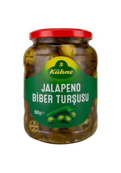 5 Adet Kühne Jalapeno Biber Turşusu 650 G