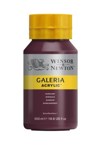 Winsor Newton Galeria Akrilik Boya 500Ml Burgundy 075