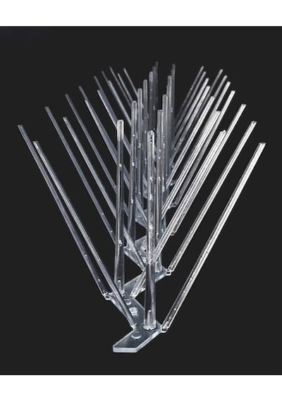 Beş Adet Kuş Kovucu Kuş Kovar Kuşkonmaz Diken 50 Cm - Şeffaf -