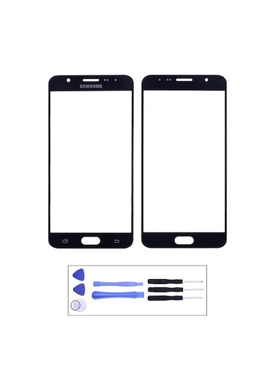 Samsung Uyumlu Galaxy J7 Prime Ön Cam Dokunmatik Lens + Tamir Seti