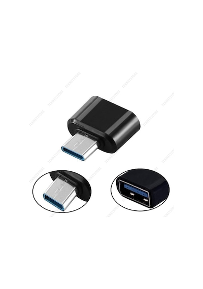 Usb Type-C Dönüştürücü Otg Çevirici Adaptör Xiaomi - Samsung Uyumlu