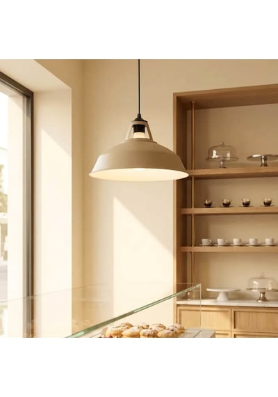 Homing Dock İskandinav Metal Sarkıt Bej