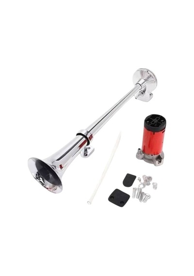 Korna Marin Metal Krom Tekli Motorlu 12v