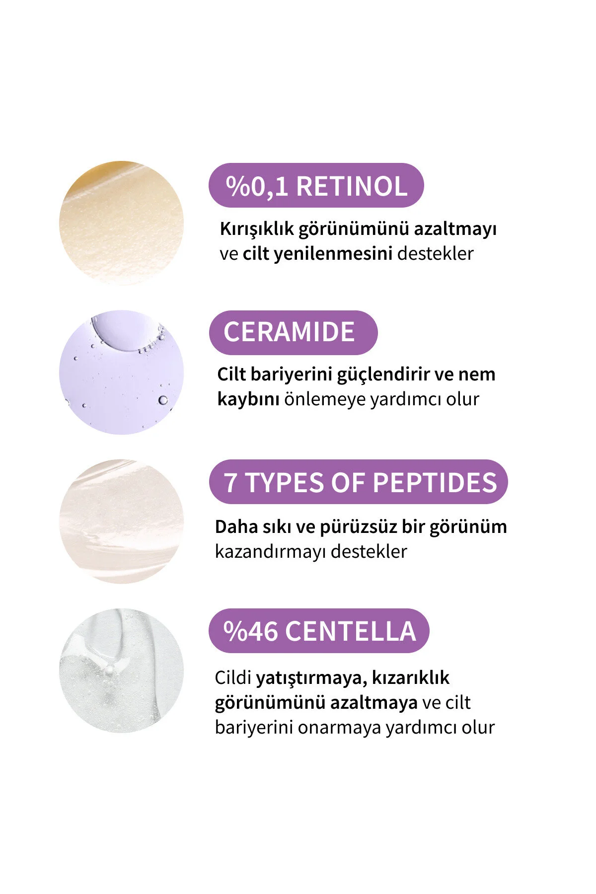 Resh Lab Derma Peptide Retinol Cream - Peptit Retinol Nemlendirici Krem & Yaşlanma Ve Leke Karşıtı Yüz Kremi