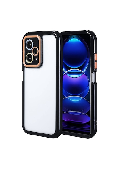 Xiaomi Redmi Note 12 Pro 5g Uyumlu Kılıf Kamera Korumalı Renkli Kenar Ve Çerçeve Tasarımlı Kapak
