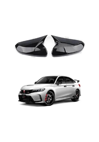 Civic Fe Uyumlu 2022+ Batman Ayna Kapağı Piano Black Parça