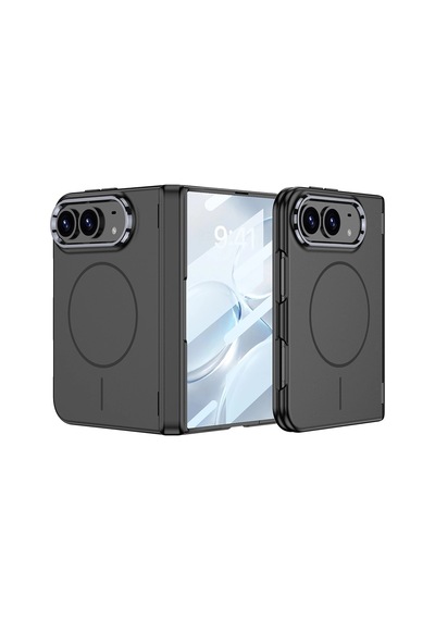 Apple iPhone Uyumlu  Uyumlu Duo Kılıf M-safe Şarj Özellikli Zore Kıpta Kpt-14 Sert Pc Kapak Çok Renkli