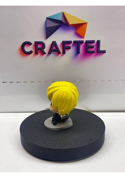 One Piece Sanji 8 Cm Koleksiyonluk Anime Chibi Mini Figür