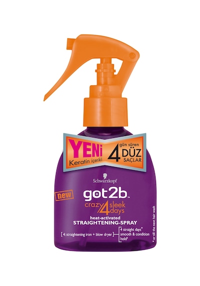 Schwarzkopf Got2b Straight 4 Gün Süren Düzleştirici Etkili Saç Spreyi 200 ML Schwarzkopf Got2b Straight 4 Gün Süren Düzleştirici Etkili Saç Spreyi 200 ML
