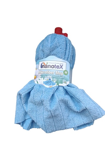 Nanotex Mikrofiber Süper Emici Kalın Parke Çizmeyen Medium Mop