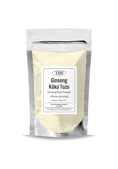 Tos The Organic Spices Ginseng Kökü Tozu Kore 25 G Ginseng Root Powder