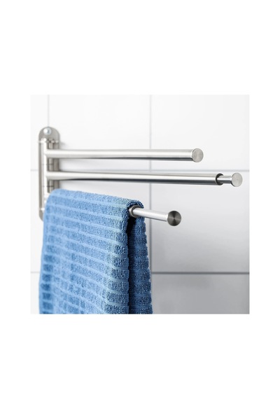 Ikea Brogrund Havluluk, Paslanmaz Çelik, 3'lü