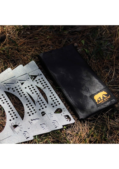 Kamp Ayısı Ottomanfire Bushcraft Jel Yakıtlı Osmanlı Ocağı Gri