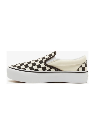 Vans Classic Slip-on Platform Siyah/beyaz Damalı Kadın Ayakkabı Vn00018ebww1 Çok Renkli Vans Classic Slip-on Platform Siyah/beyaz Damalı Kadın Ayakkabı Vn00018ebww1 Çok Renkli