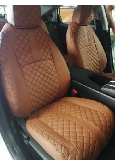 Honda Civic Araca Özel Deri Oto Koltuk Kılıfı (509954684)