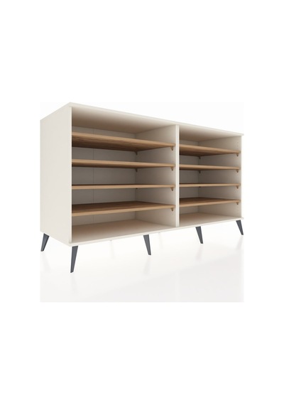 Kronos Konsol 8 Raflı 176x59x99 Aytaşı-aytaşı/çam Aytaşı-aytaşı/çam
