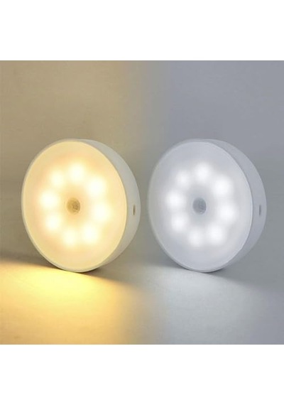 Sge Teknoloji 16 Led 2 Renk 5 Modlu Beyaz Ve Gün Işığı Hareket Sensörlü Type-c Girişli Led Lamba Diğer