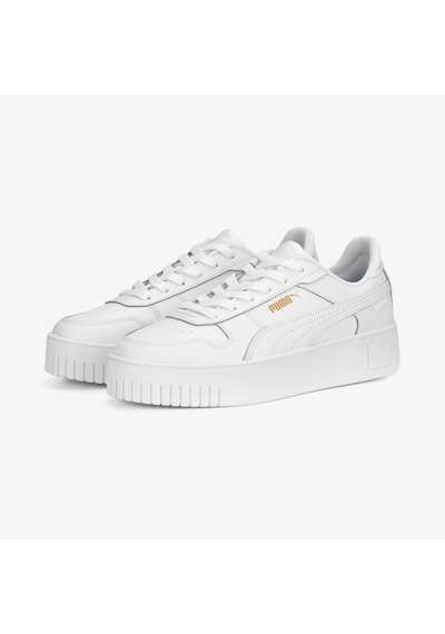 Puma Carina Street Kadın Beyaz Sneaker Düz 389390 Beyaz