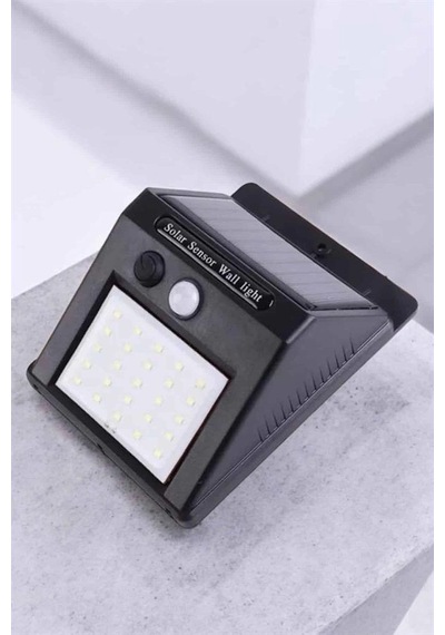 Hubrendy Tekno Güneş Enerjili Bahçe Lambası Solar Gece Aydınlatma Sensörlü Lamba