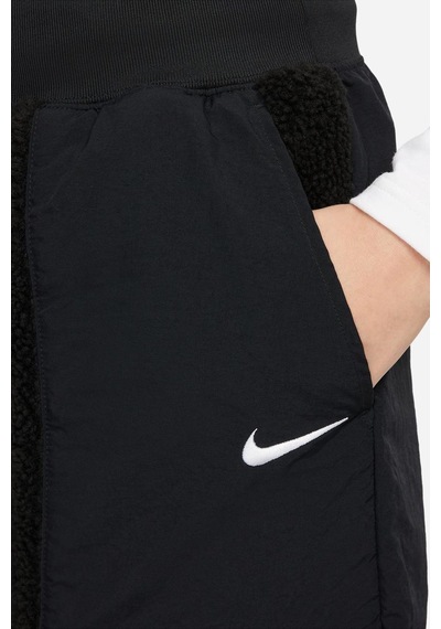 Nike Sportswear Essential Büyük Beden Yüksek Bel Kadın Eşofman Altı Siyah