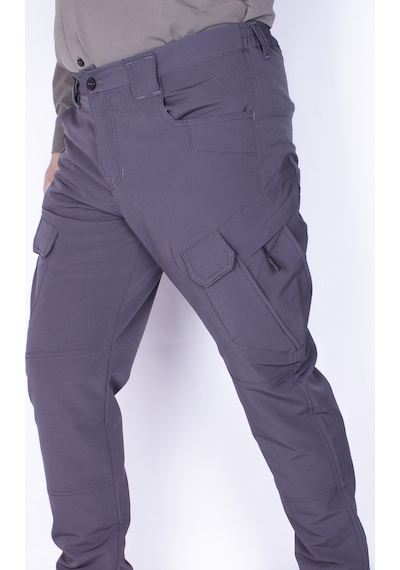 Nikbin Tactical Taktik Pantolon Outdoor Kargo Cep Likrali Yazlık -füme Füme