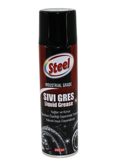 Steel ST-1304 Sıvı Gres Sprey 200 ML