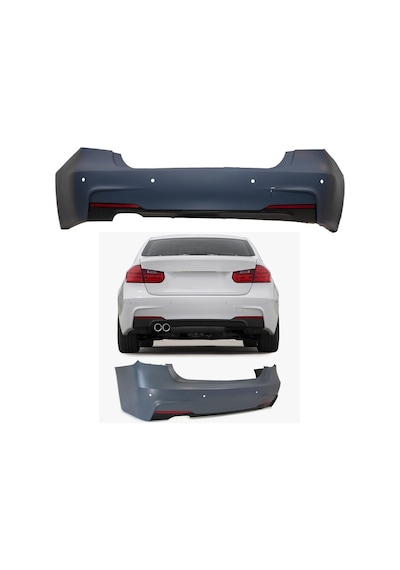 Bmw 3 Serisi F30 M-tech Arka Tampon Komple Set 2012- 2017 Arası Uyumlu