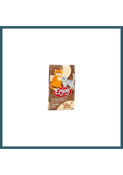 Enjoy Tavuklu Yetişkin Kedi Maması 10 Kg Ob