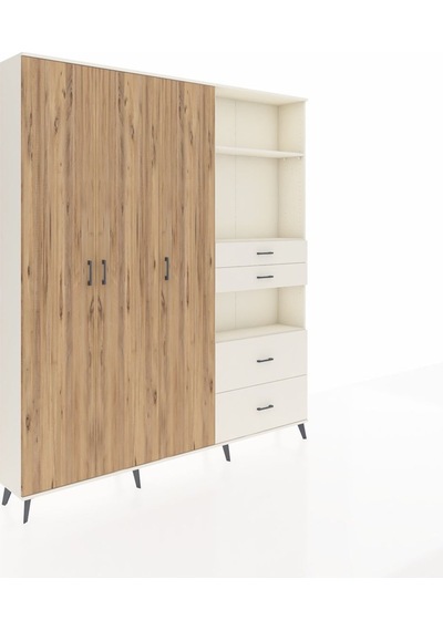 Arges Dolap 12 Raflı 4 Çekmeceli Tek Askılı 220x30x243 Aytaşı-çam/aytaşı Atlas Çam/aytası Arges Dolap 12 Raflı 4 Çekmeceli Tek Askılı 220x30x243 Aytaşı-çam/aytaşı Atlas Çam/aytası