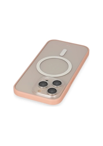 Apple, Uyumlu iPhone 14 Pro Kılıf Grand Magneticsafe Kapak - Pembe