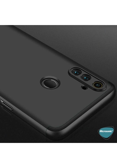 Microsonic Realme C3 Kılıf Double Dip 360 Protective